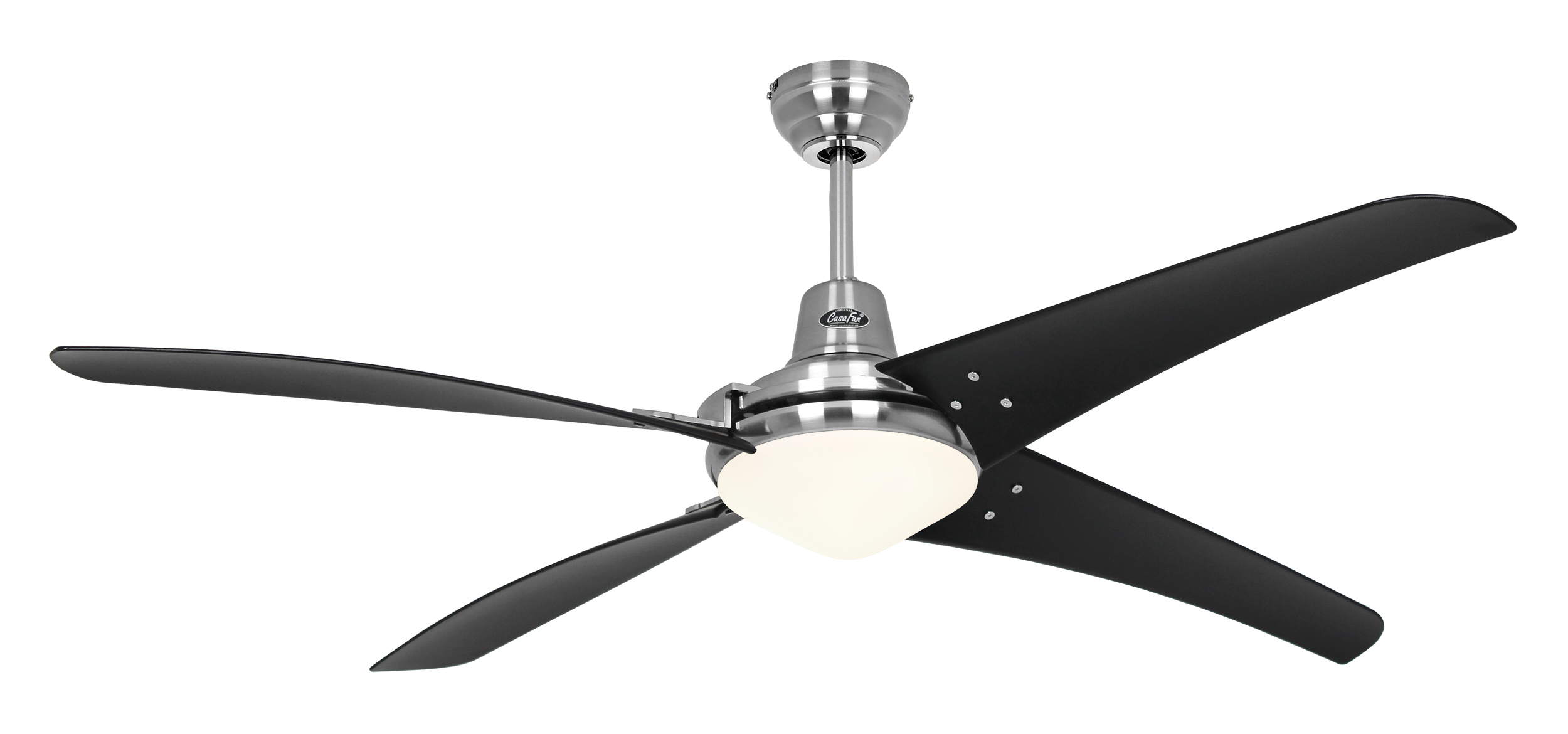 CasafanDeckenventilator Mirage BN-SW mit Fernbedienung